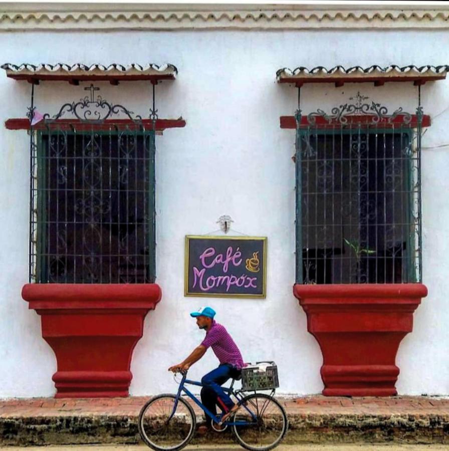 Cafe Mompox - Colonial Houseアパートメント エクステリア 写真